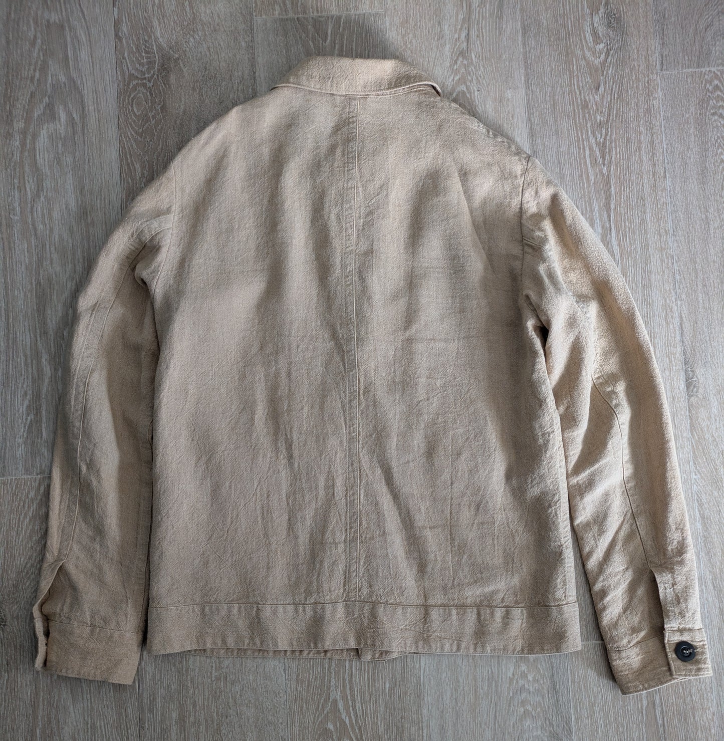 Blouson camel Lin/ramie BonneGueule X ABCL taille 46