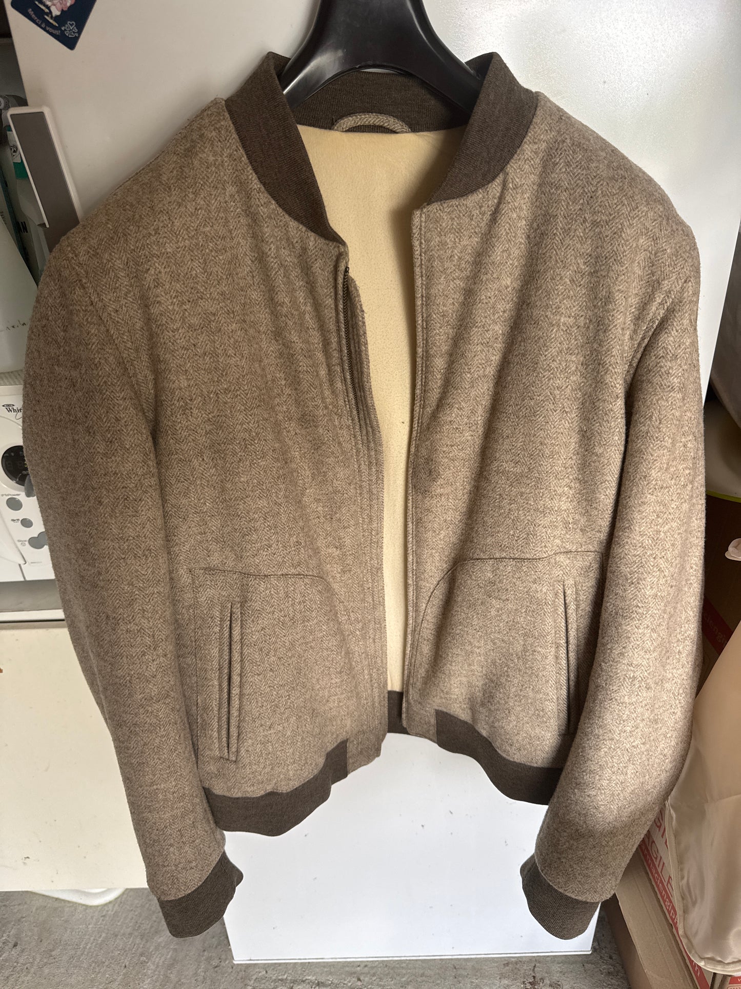 Blouson labbis Taupe
