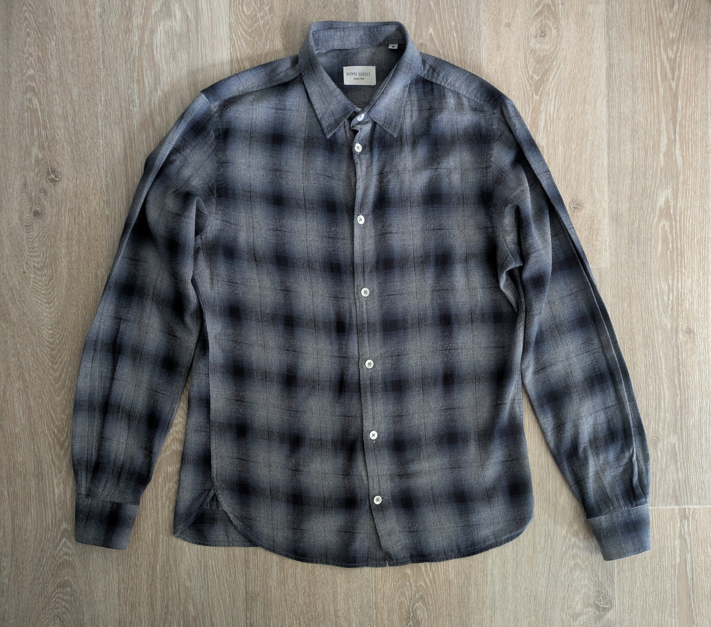 Chemise flanelle Japonaise 100% coton taille S