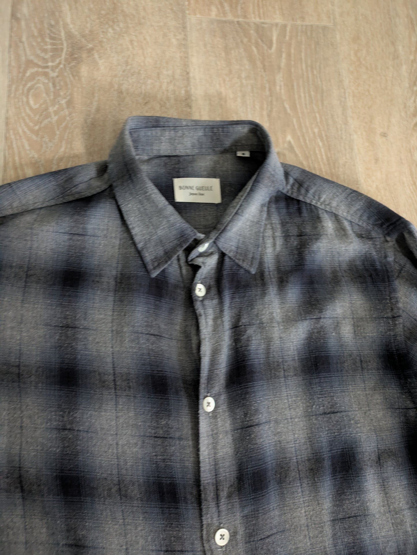Chemise flanelle Japonaise 100% coton taille S