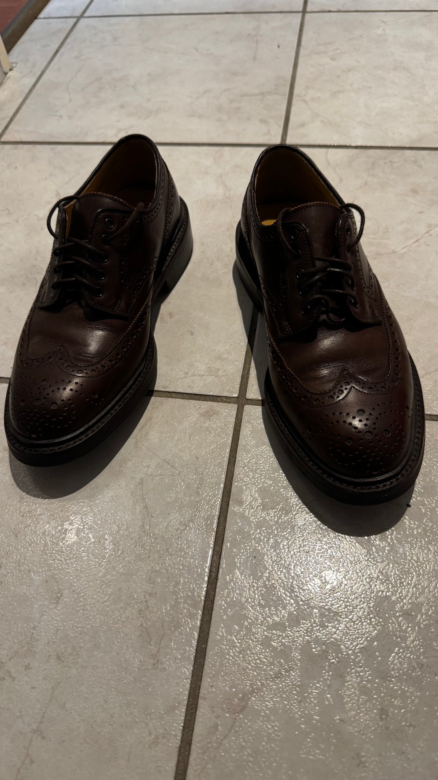 Brogues Jack marron