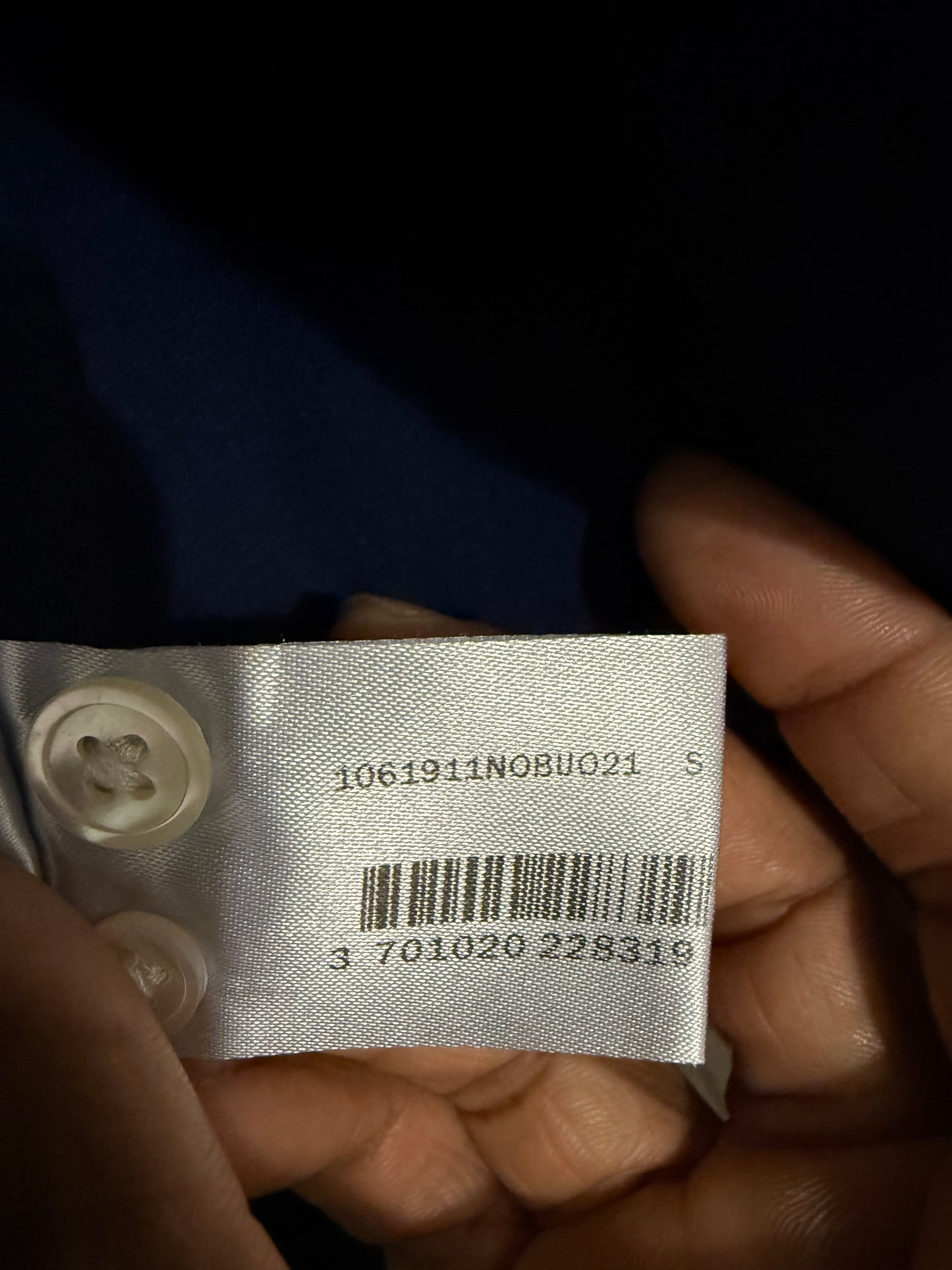 Chemise Nobuo indigo