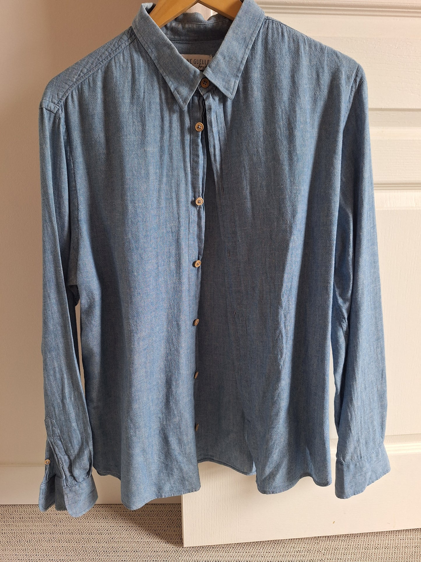 Chemise Maruwa indigo