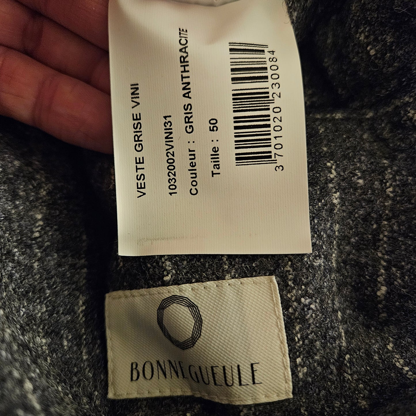Veste Vini gris