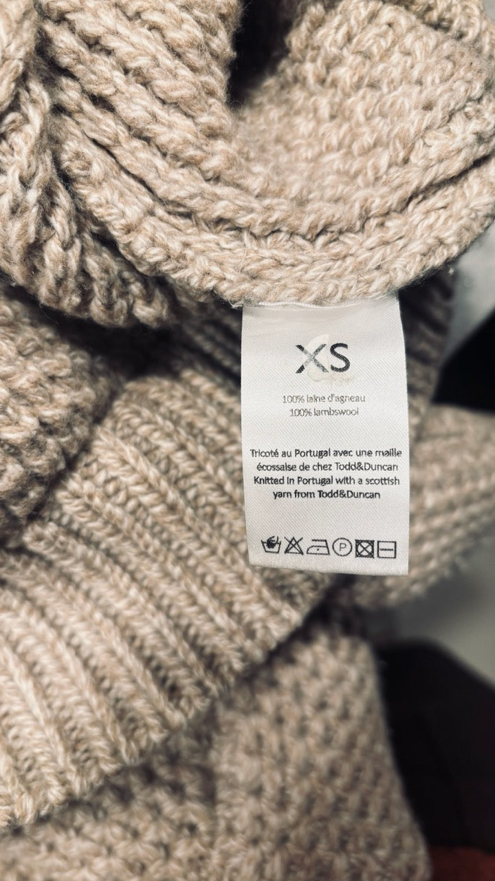 Pull laine agneau