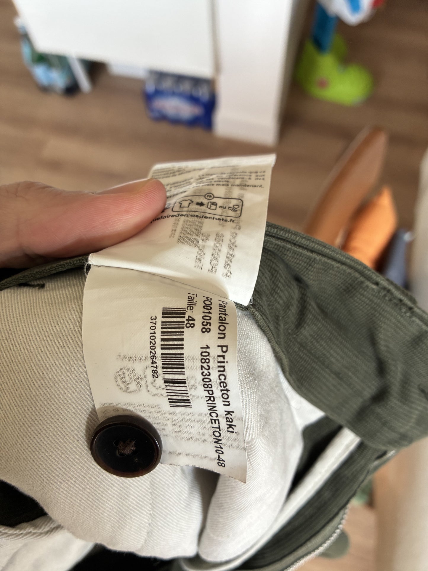 Pantalon Princeton vert