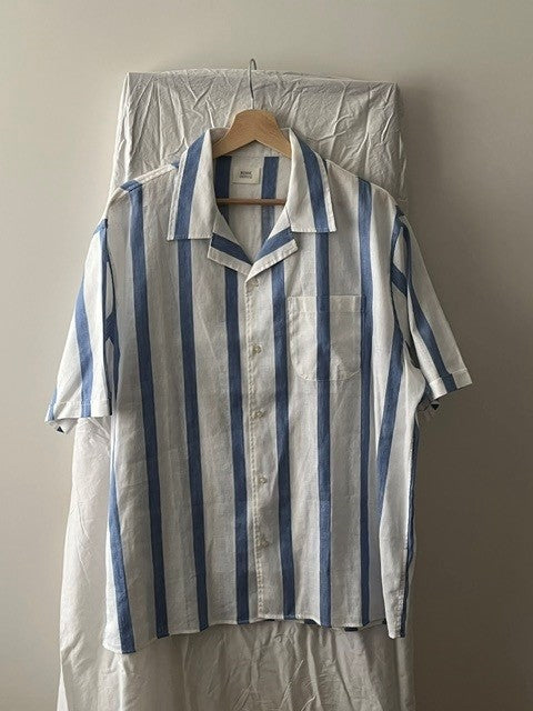 Chemise Bidart Blanc et Bleu