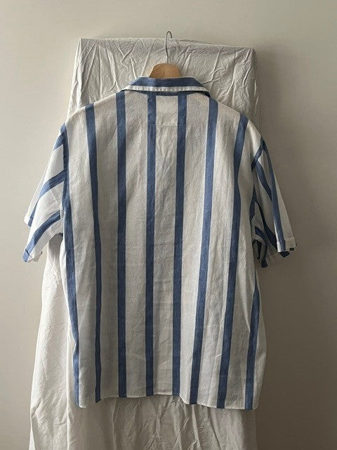 Chemise Bidart Blanc et Bleu