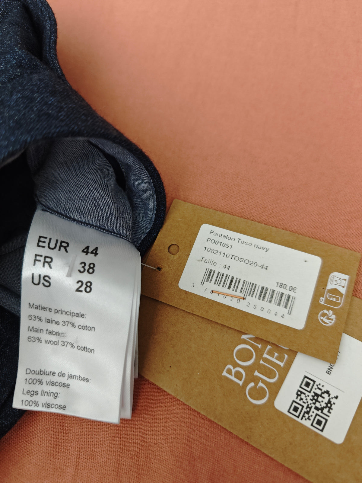 Pantalon Toso navy