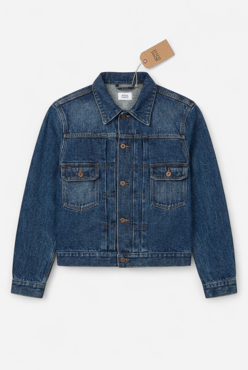 Veste Ibara indigo