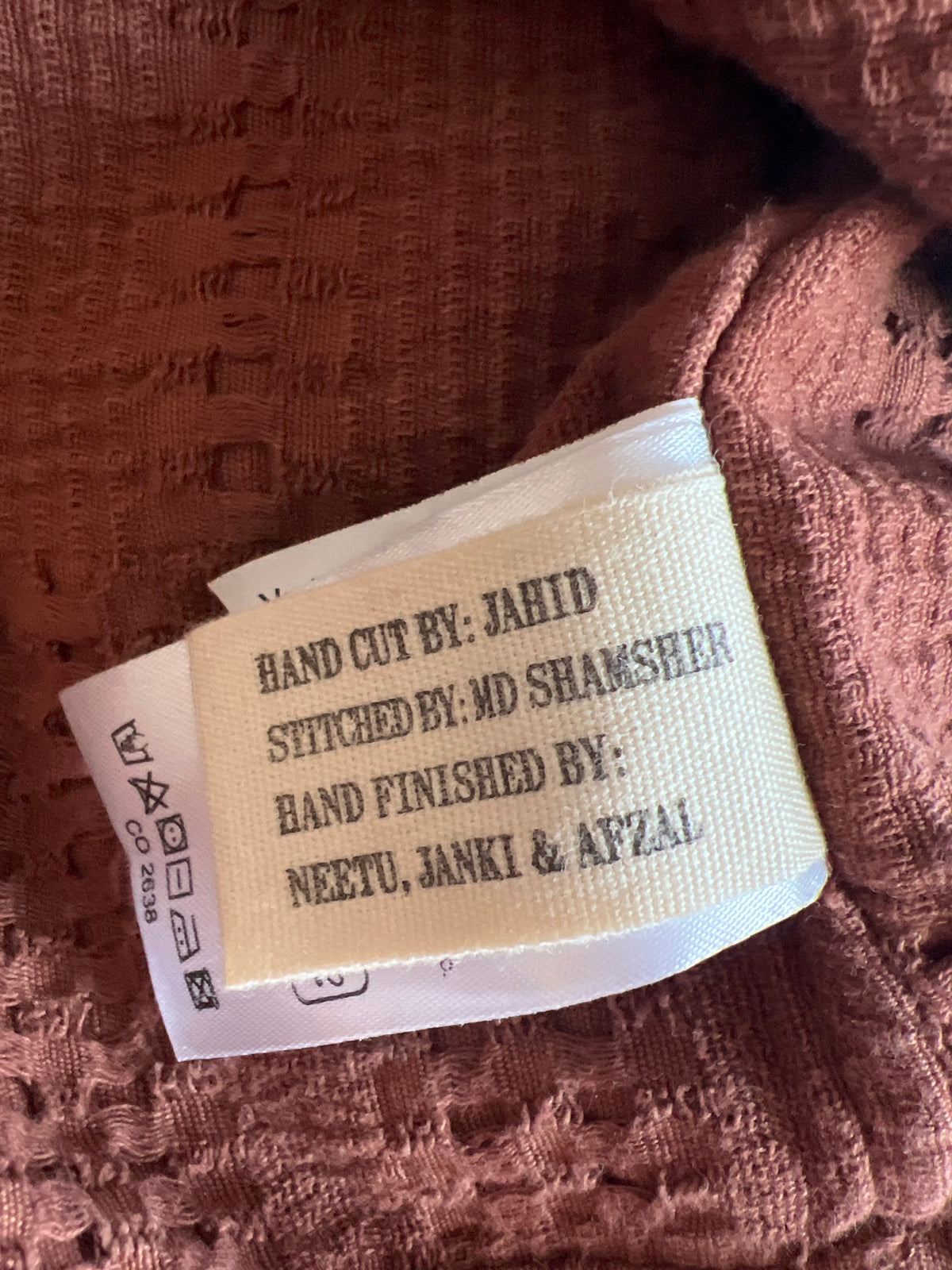 VESTE BODHI TABAC