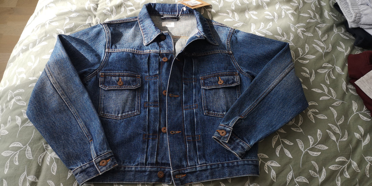 Veste Ibara indigo