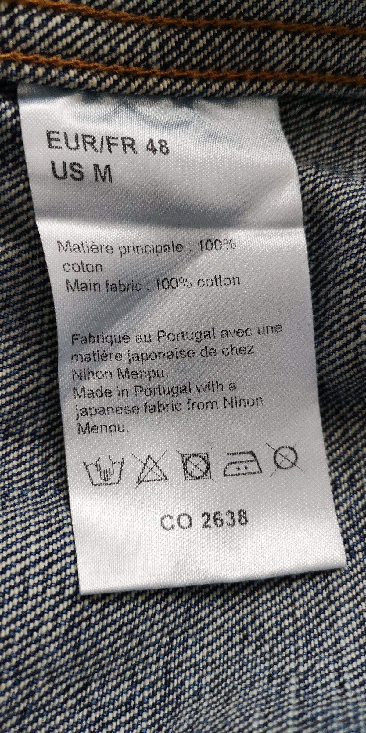 Veste Ibara indigo