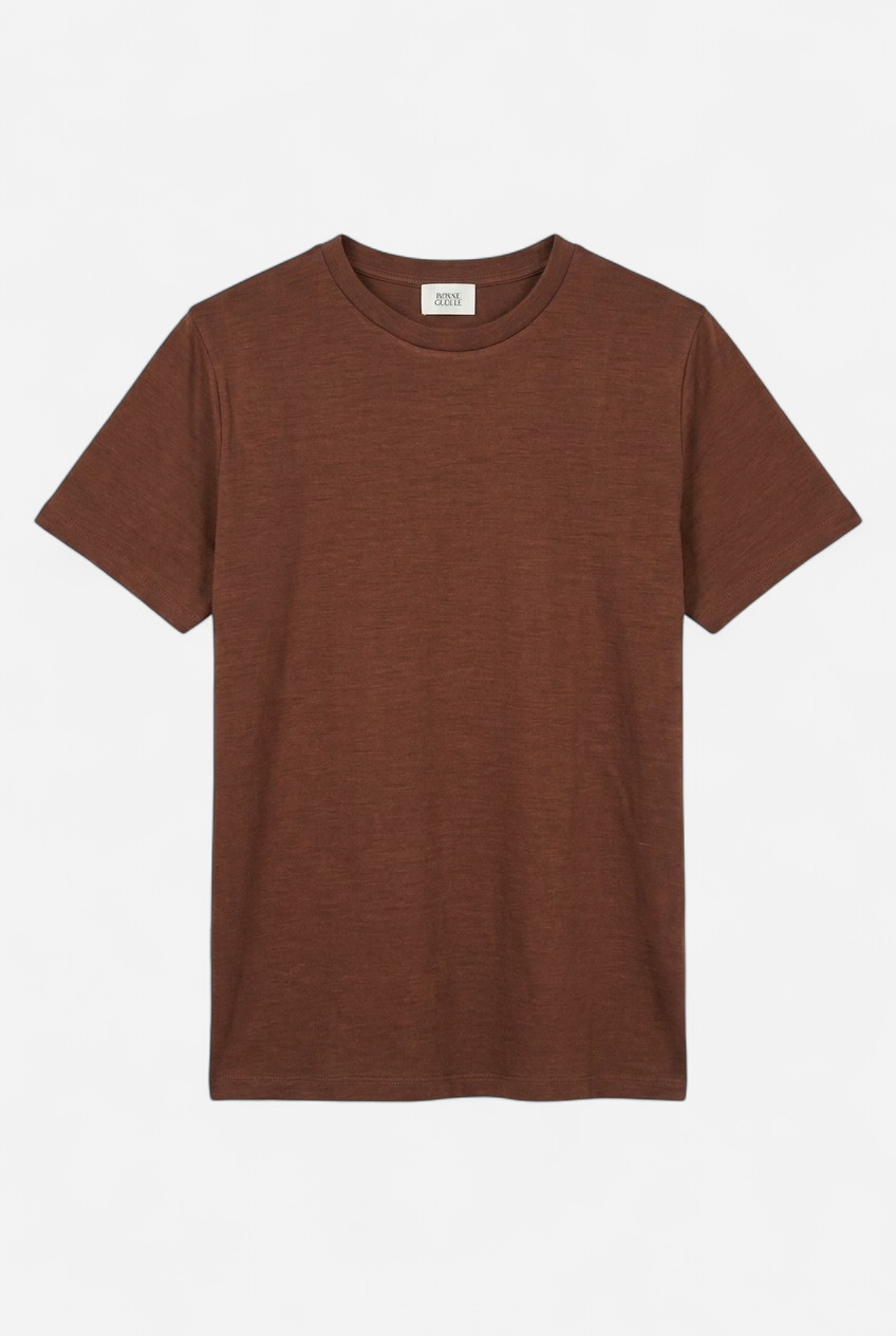 T-shirt Newtim bordeaux