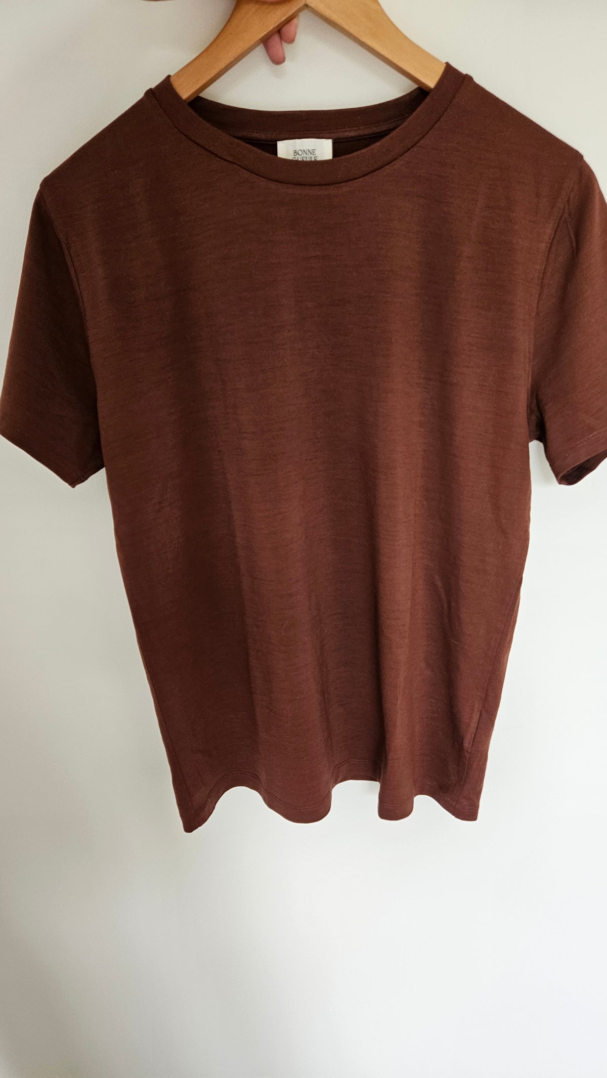 T-shirt Newtim bordeaux