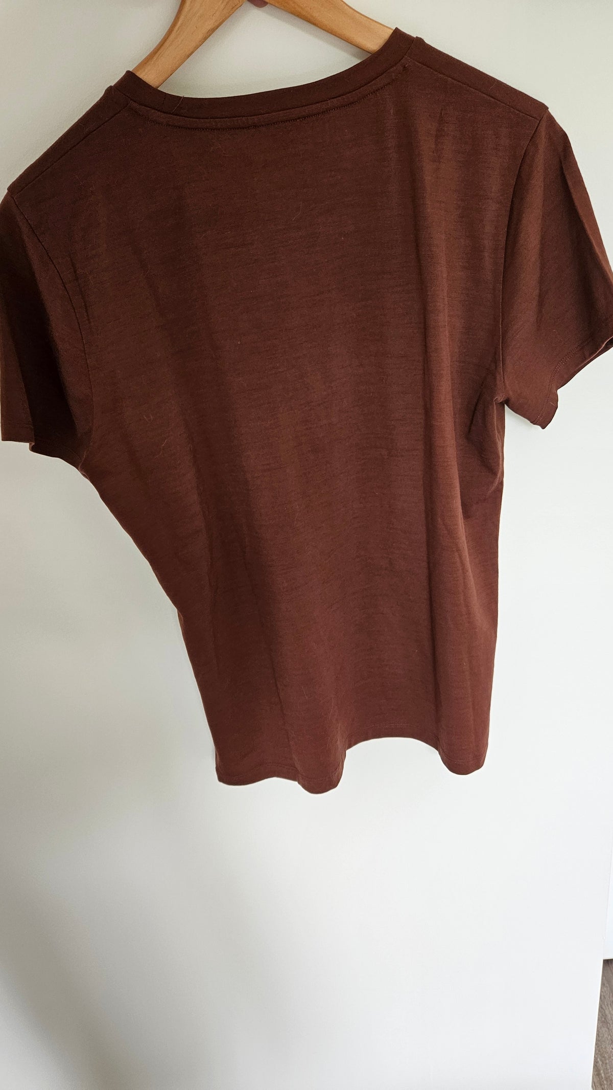 T-shirt Newtim bordeaux