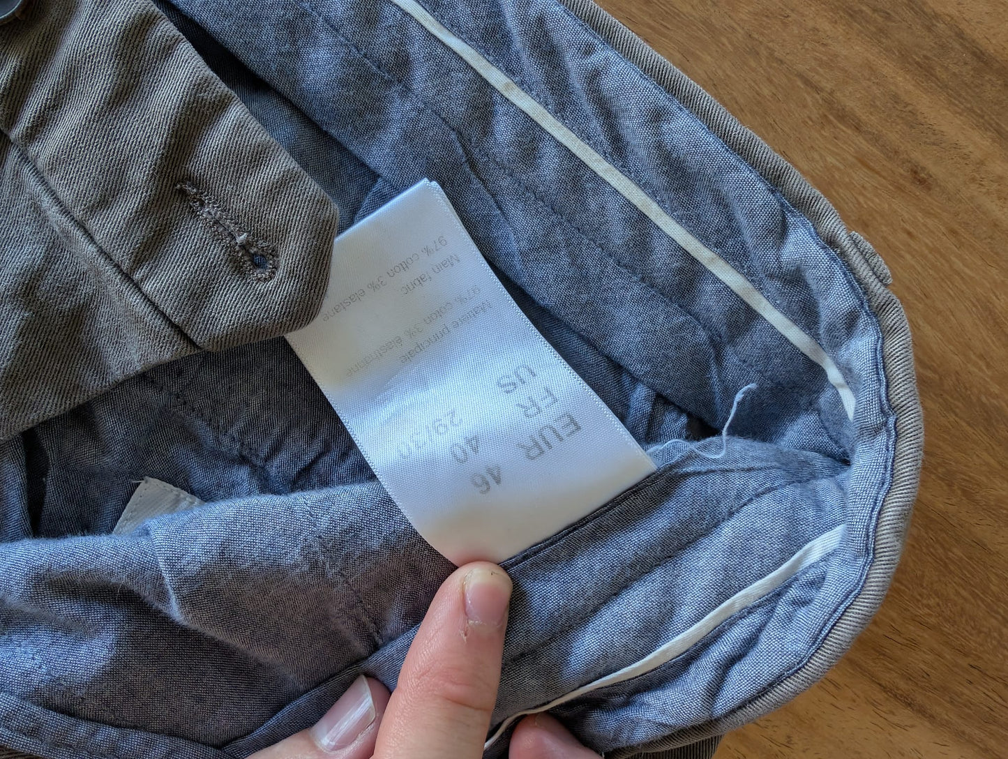 Chino Axel taupe