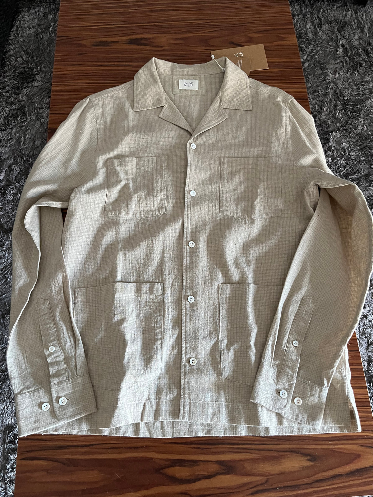 Chemise Royan beige