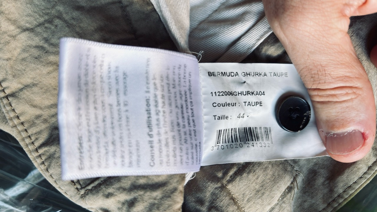 Bermuda Ghurka Taupe XS