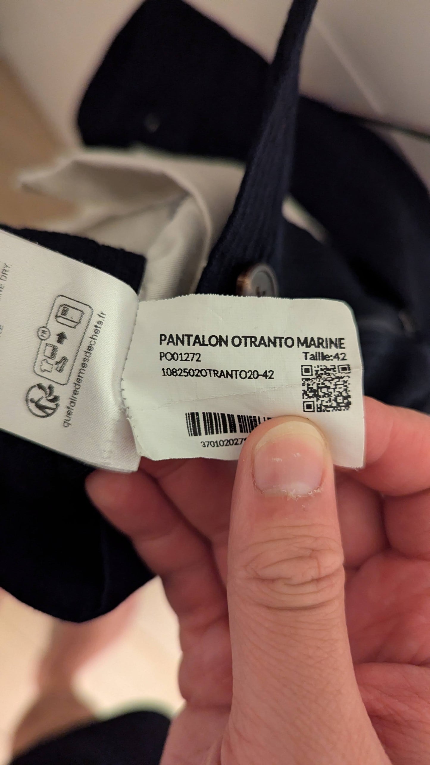 Pantalon Otranto marine