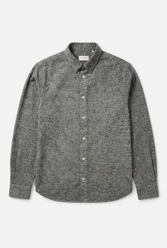 Chemise épaisse Japan line grise