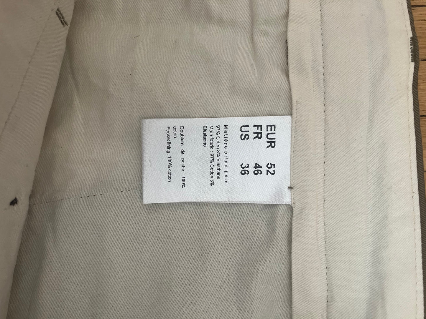 Chino Ivy Kaki T52