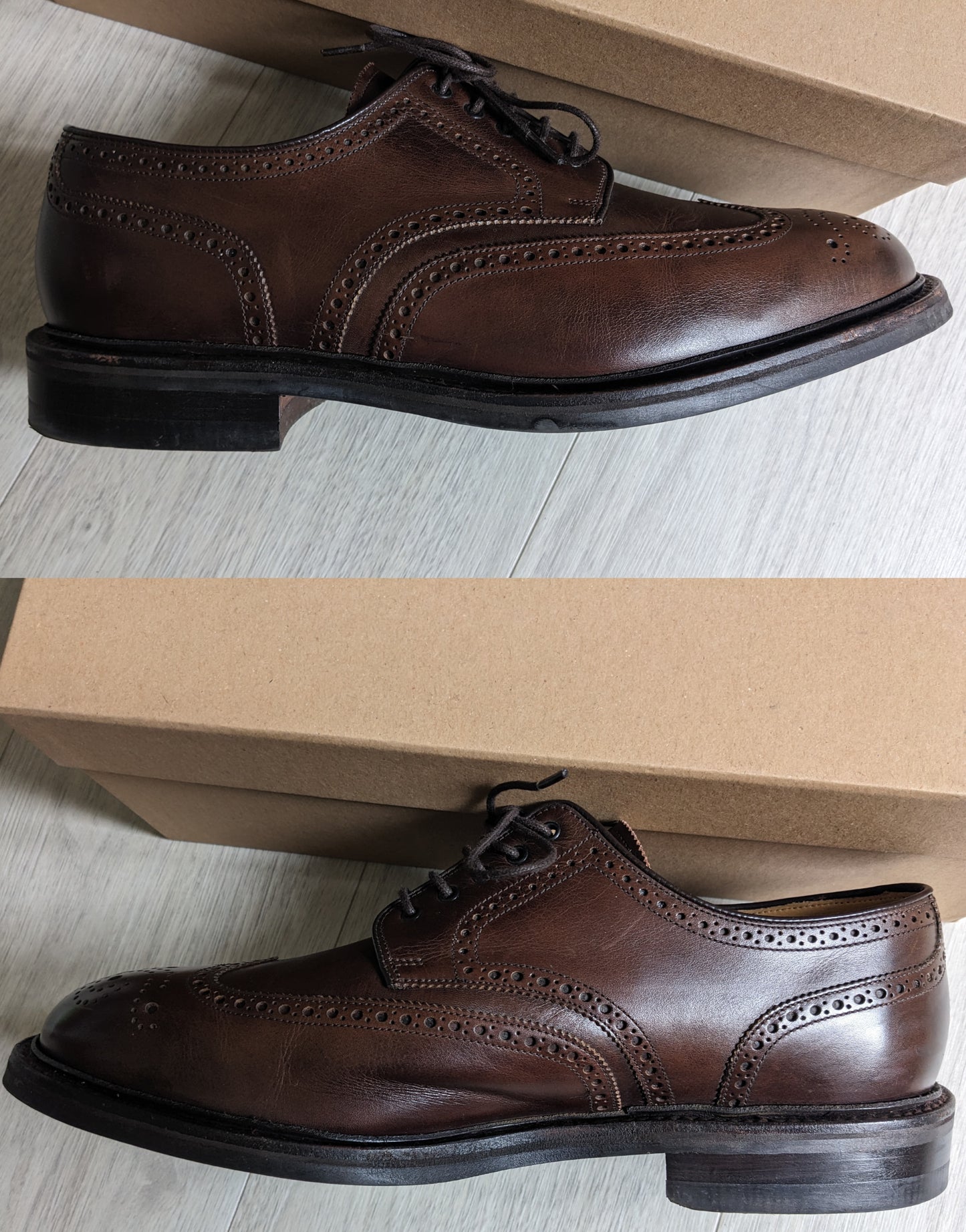 Brogues Jack marron