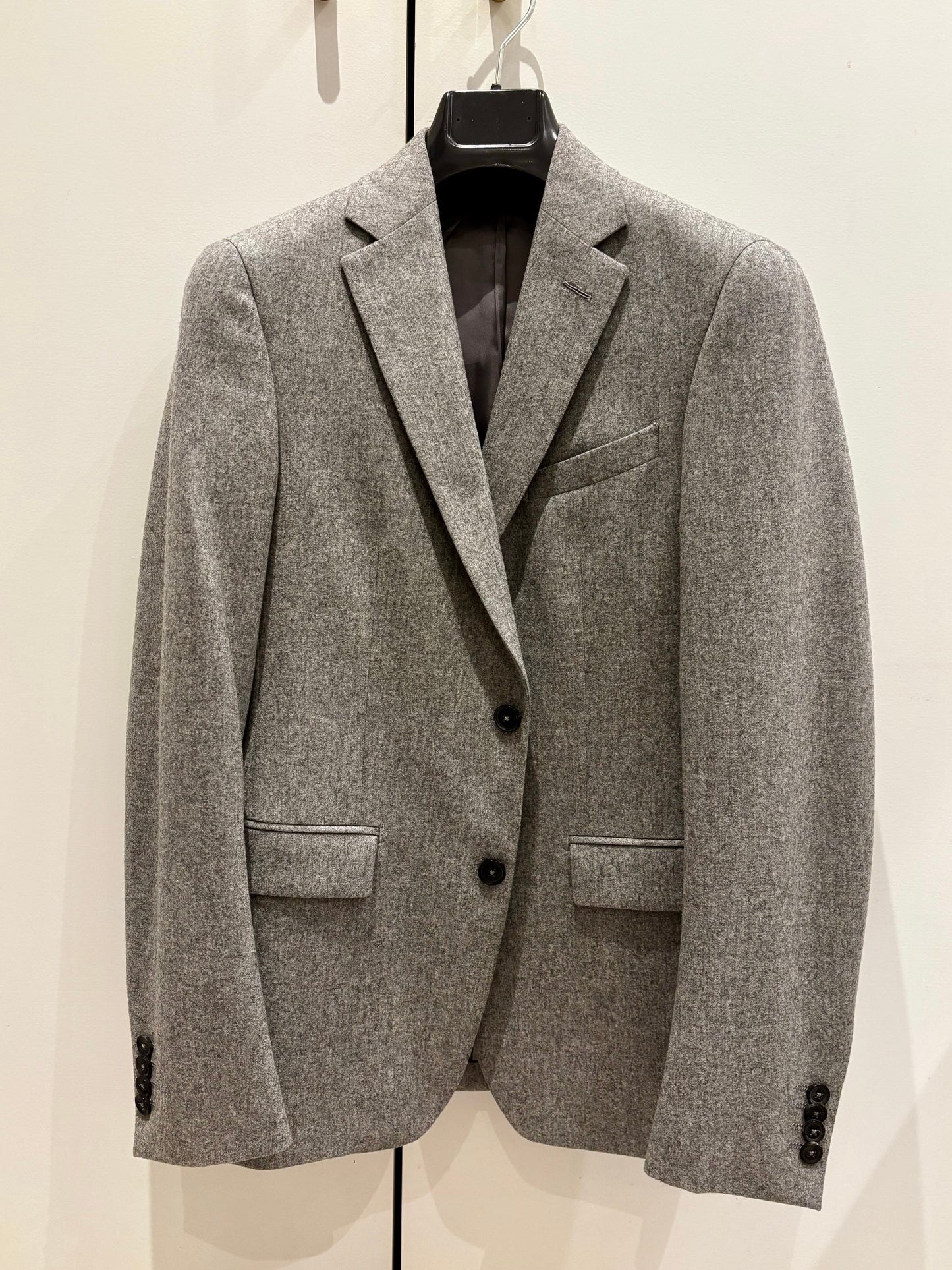 Veste en flanelle grise