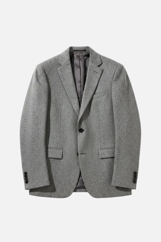 Veste en flanelle grise