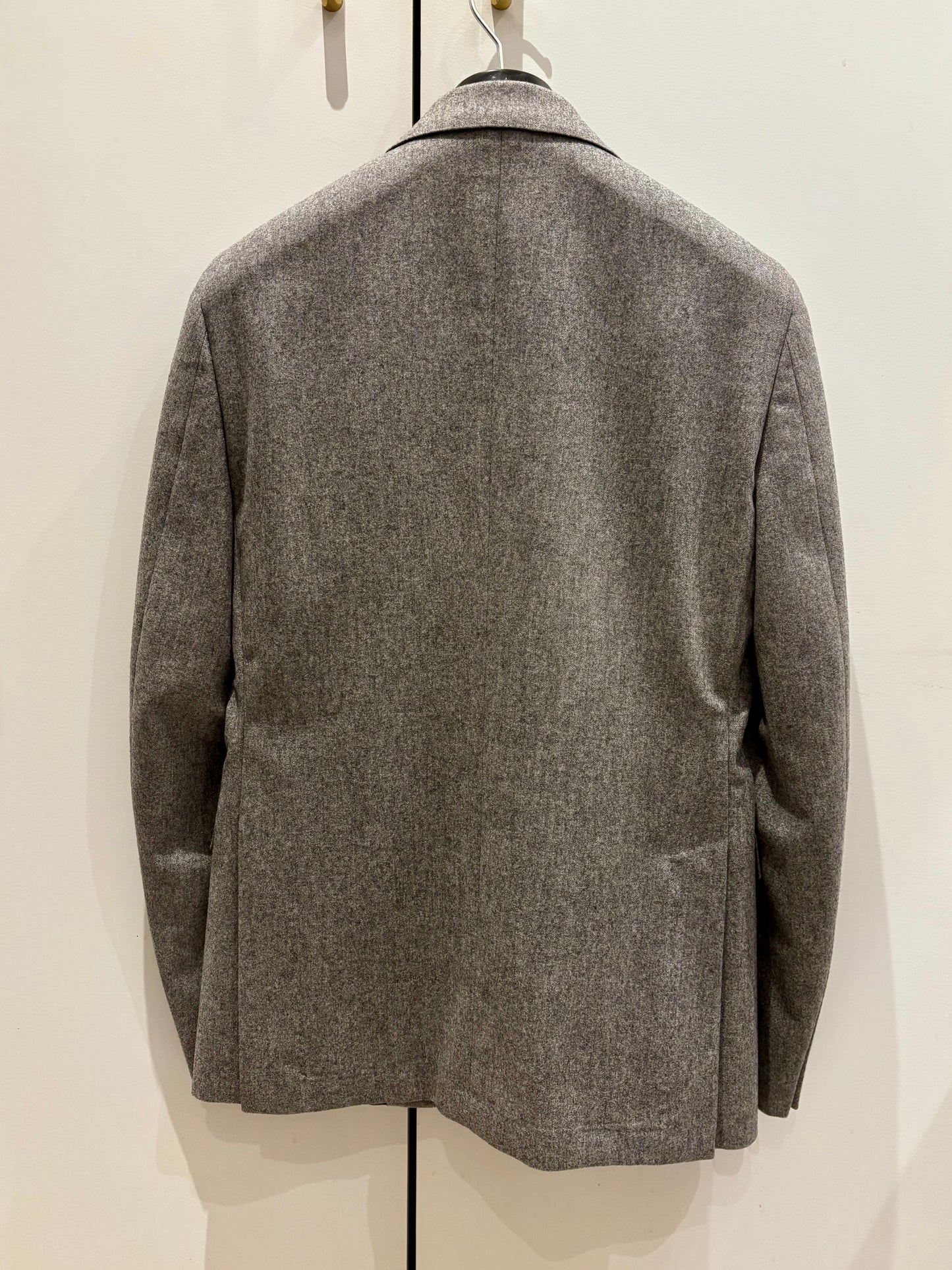 Veste en flanelle grise