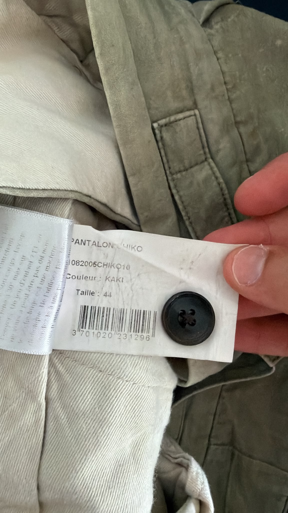 Pantalon Chiko kaki