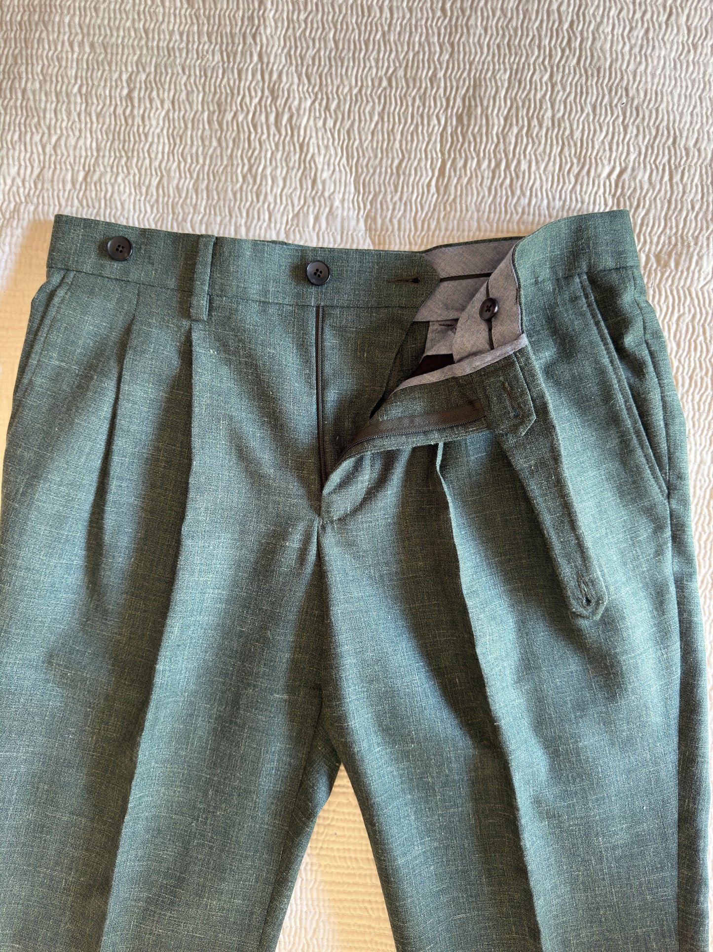 Pantalon Toso vert