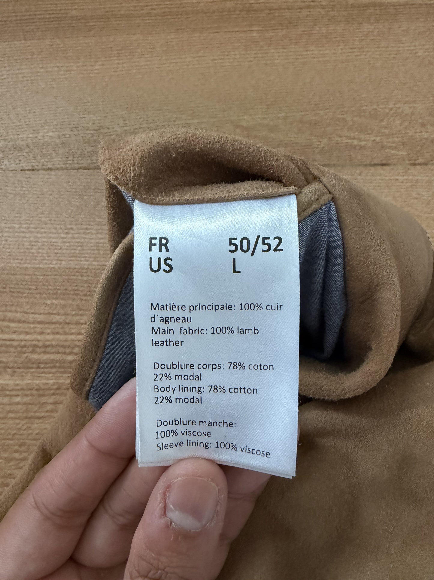 Blouson Simon camel