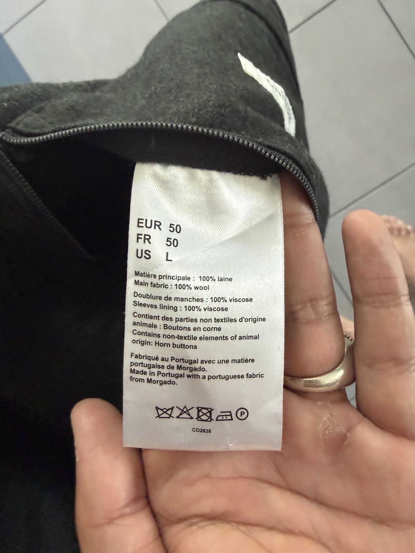 Veste Bergame kaki
