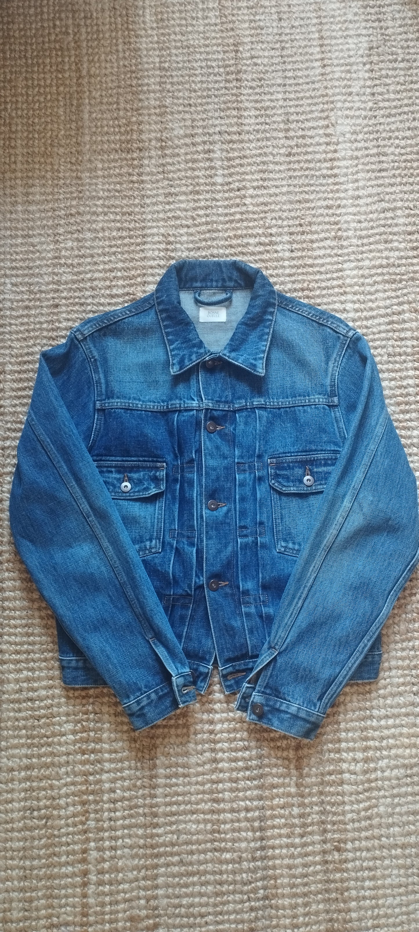 Veste Ibara indigo