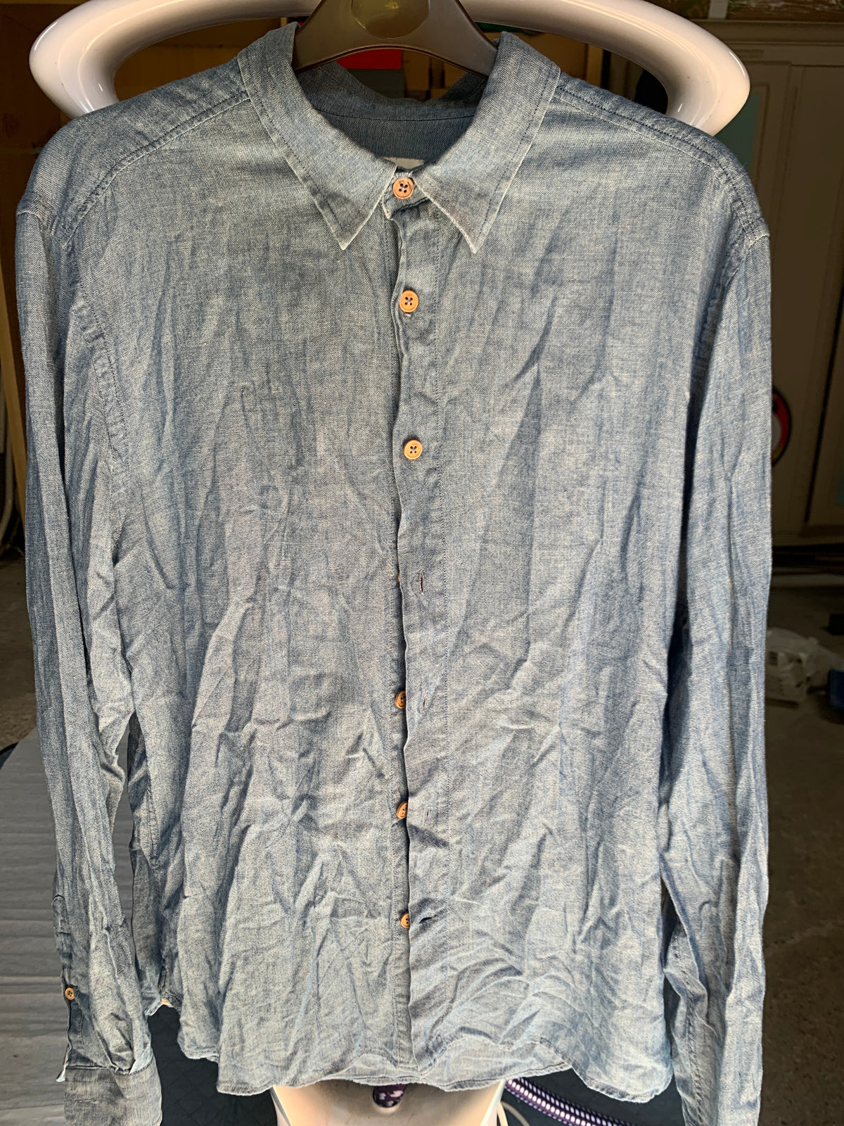 Chemise Maruwa indigo