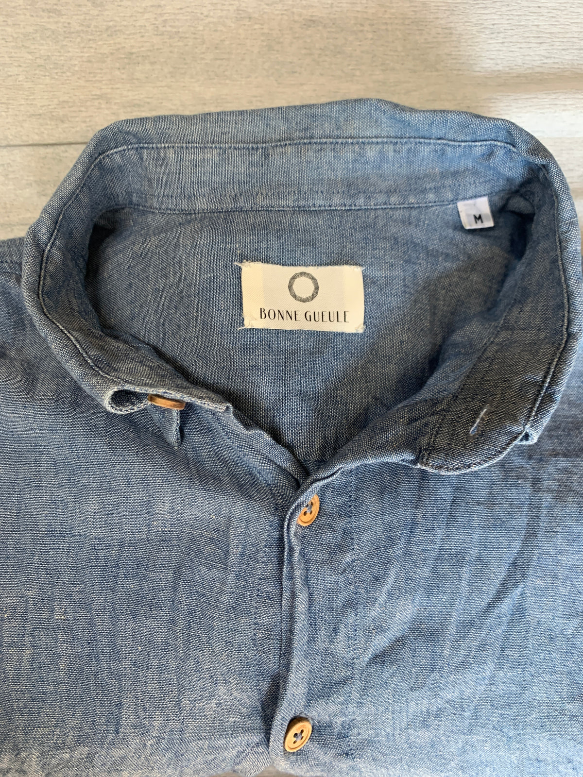 Chemise Maruwa indigo