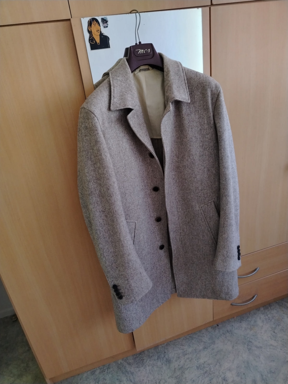 Manteau Celso greige