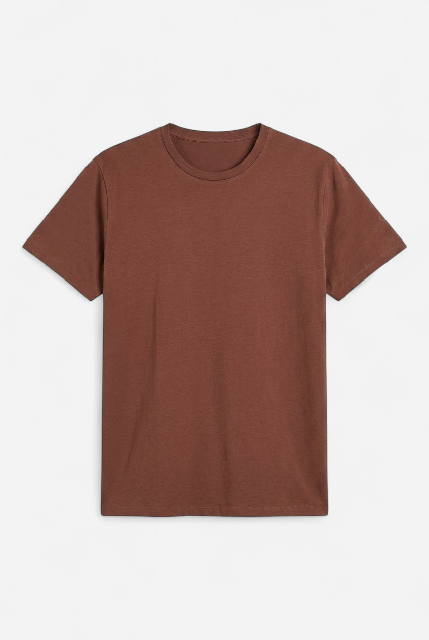 T-shirt Newtim terracotta