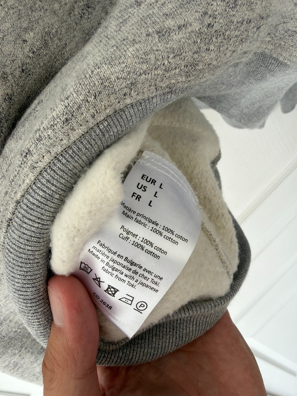 Hoodie Minabe gris