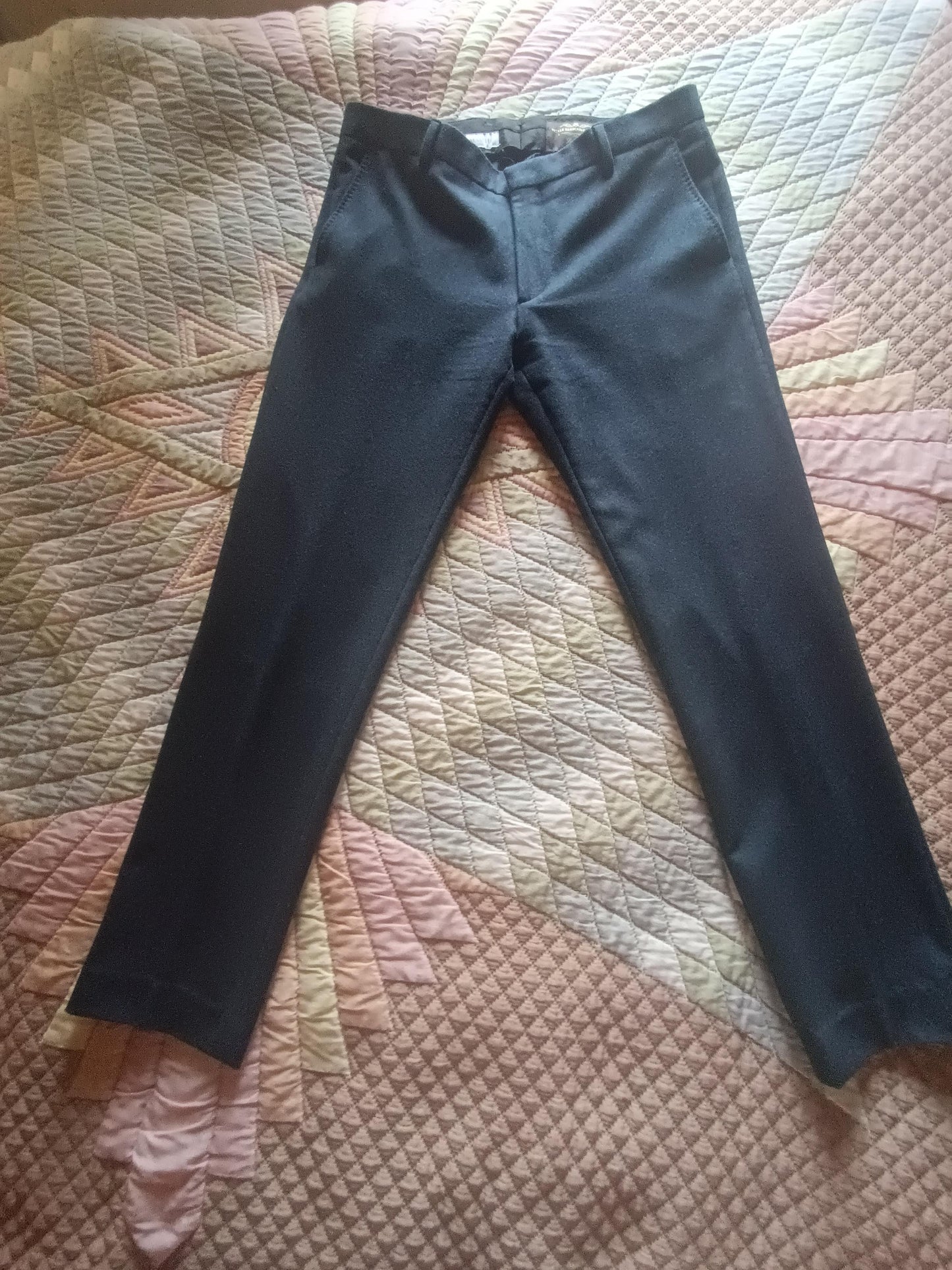 Pantalon en Flanelle Bleue BG61 - T50