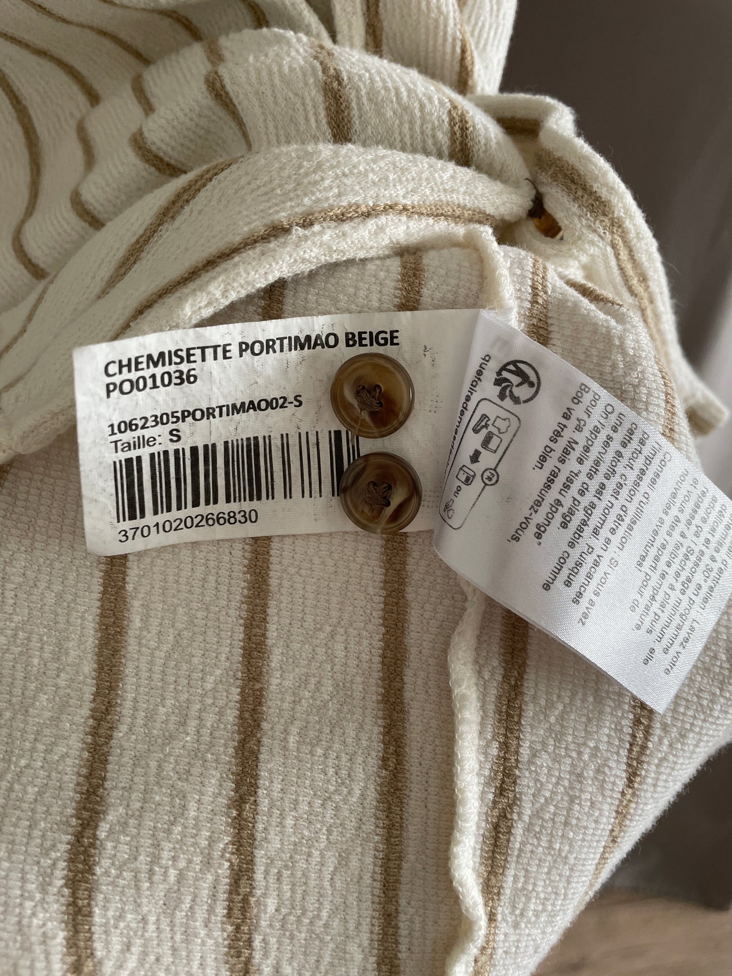 Chemisette Portimao Beige