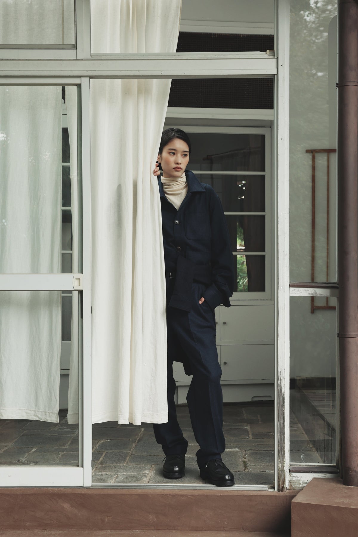 Veste Bergame marine