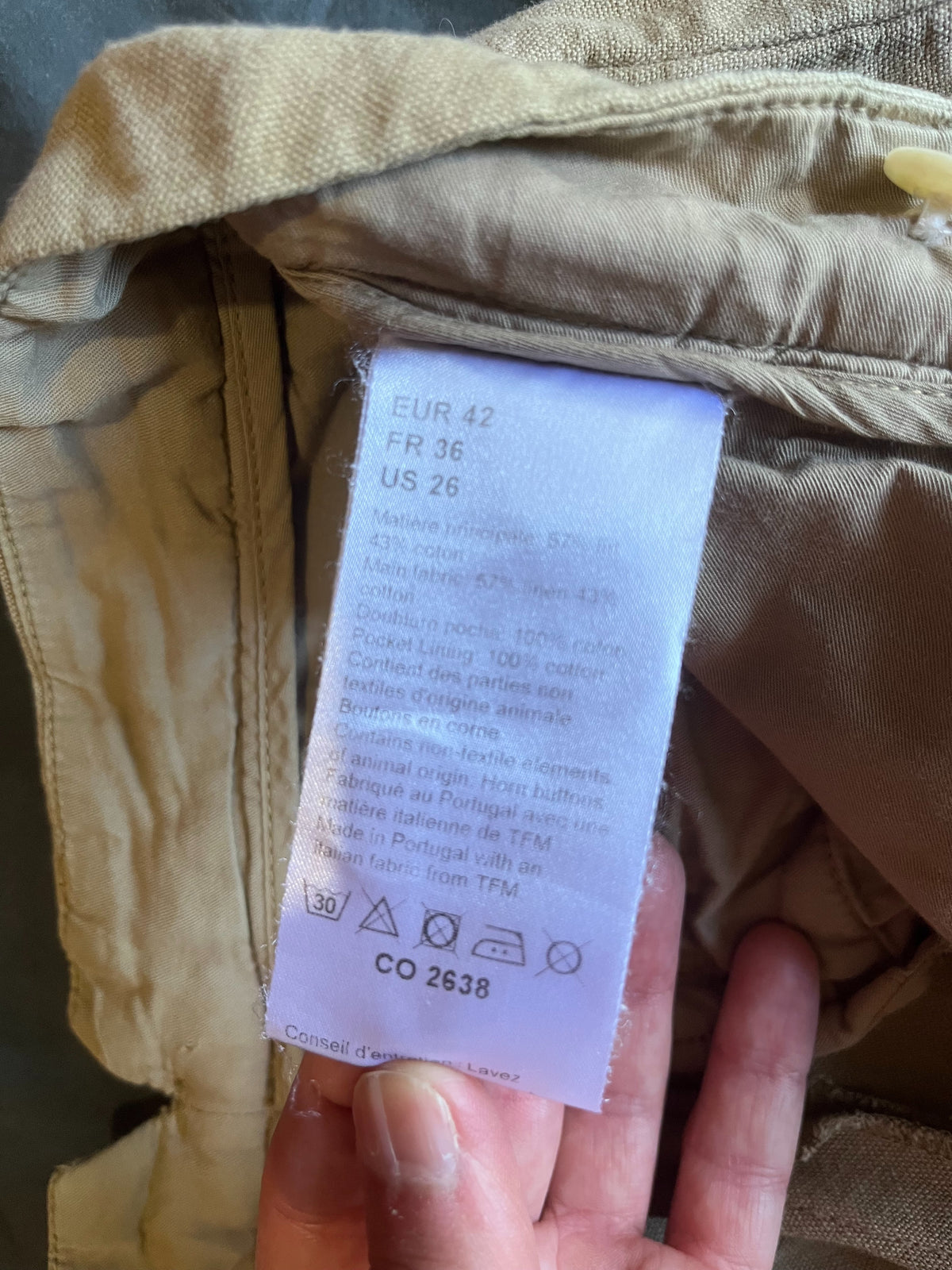 Pantalon Stintino beige