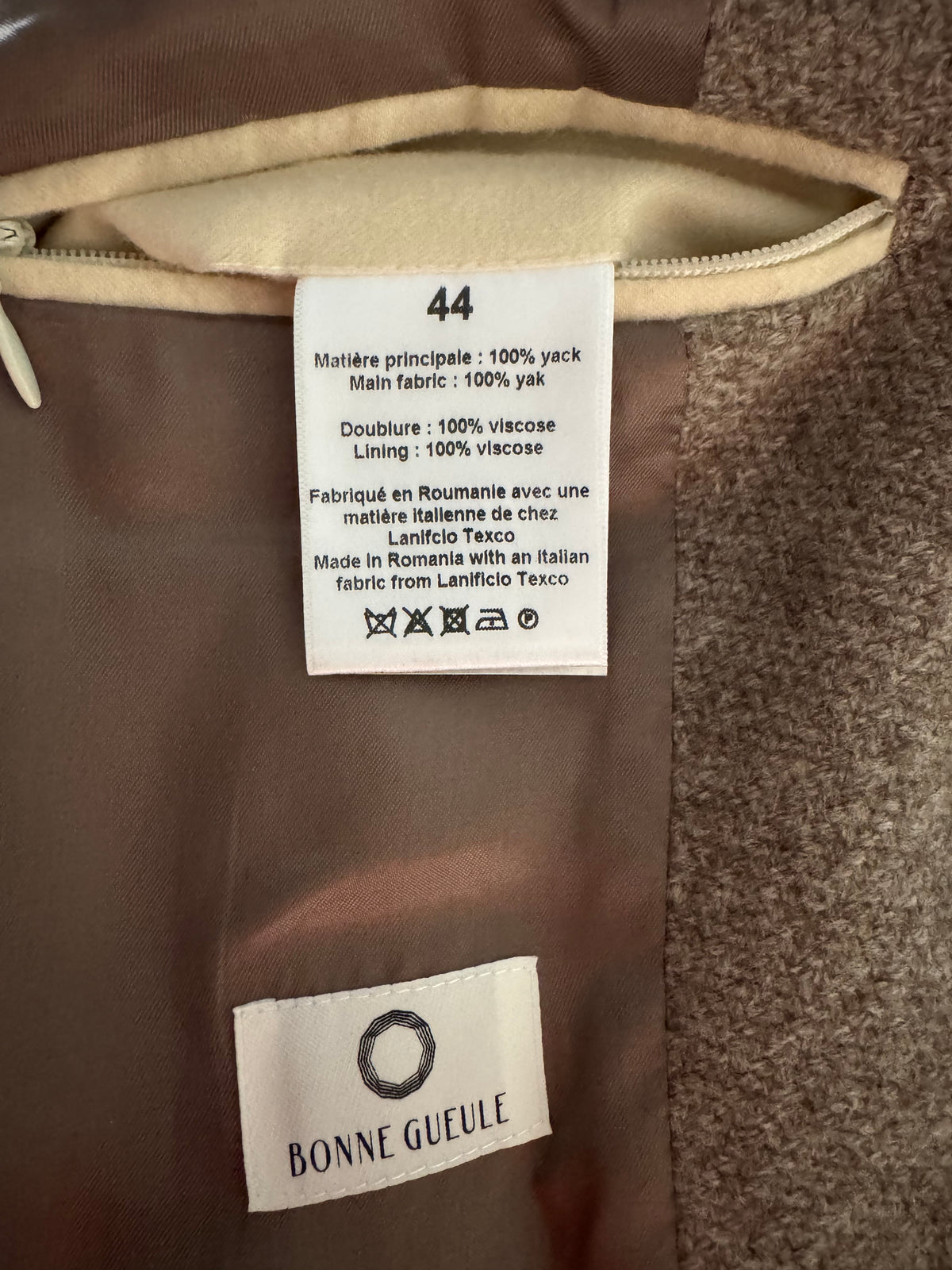 Manteau Yako taupe