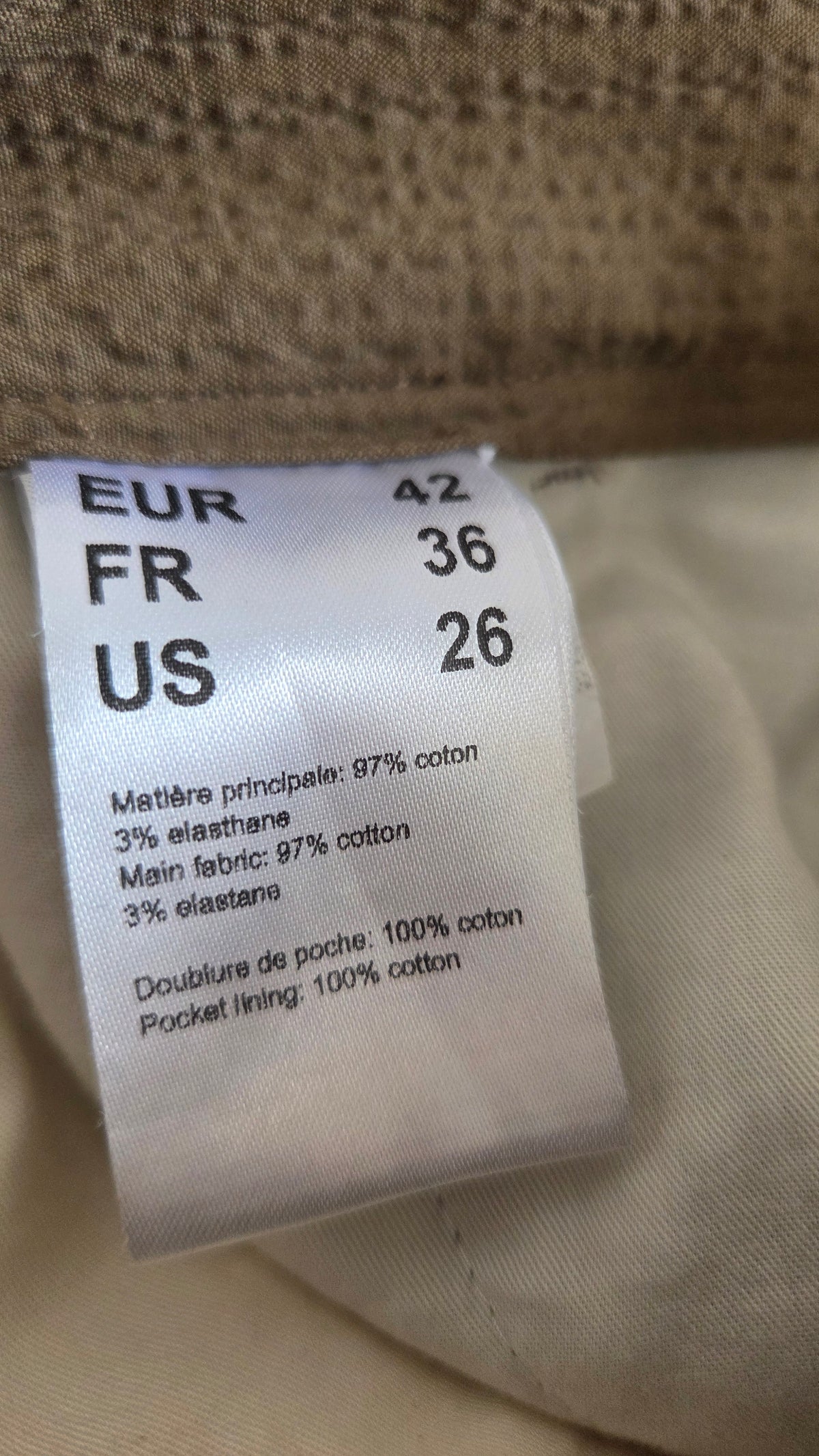 Pantalon Otranto brun