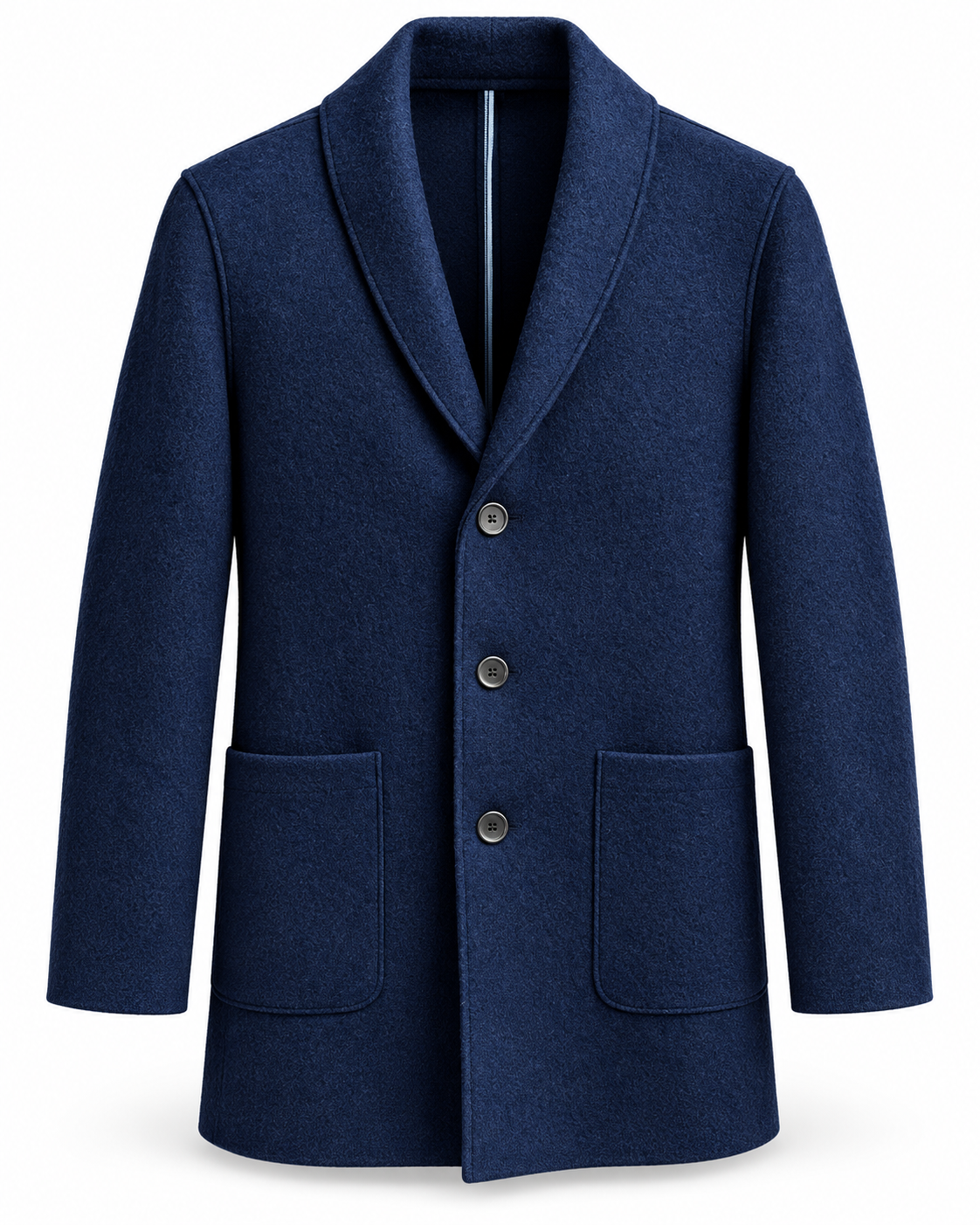 Manteau laine bouillie Italienne