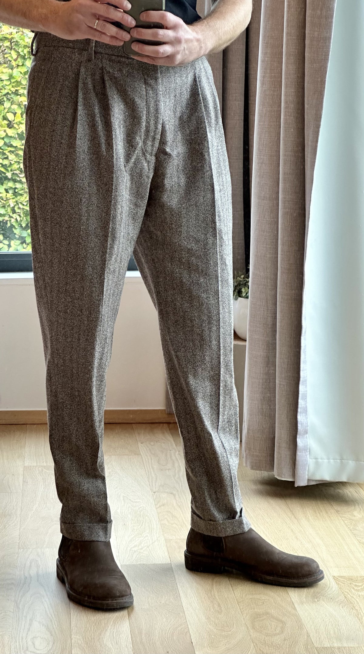 Pantalon Soncino marron