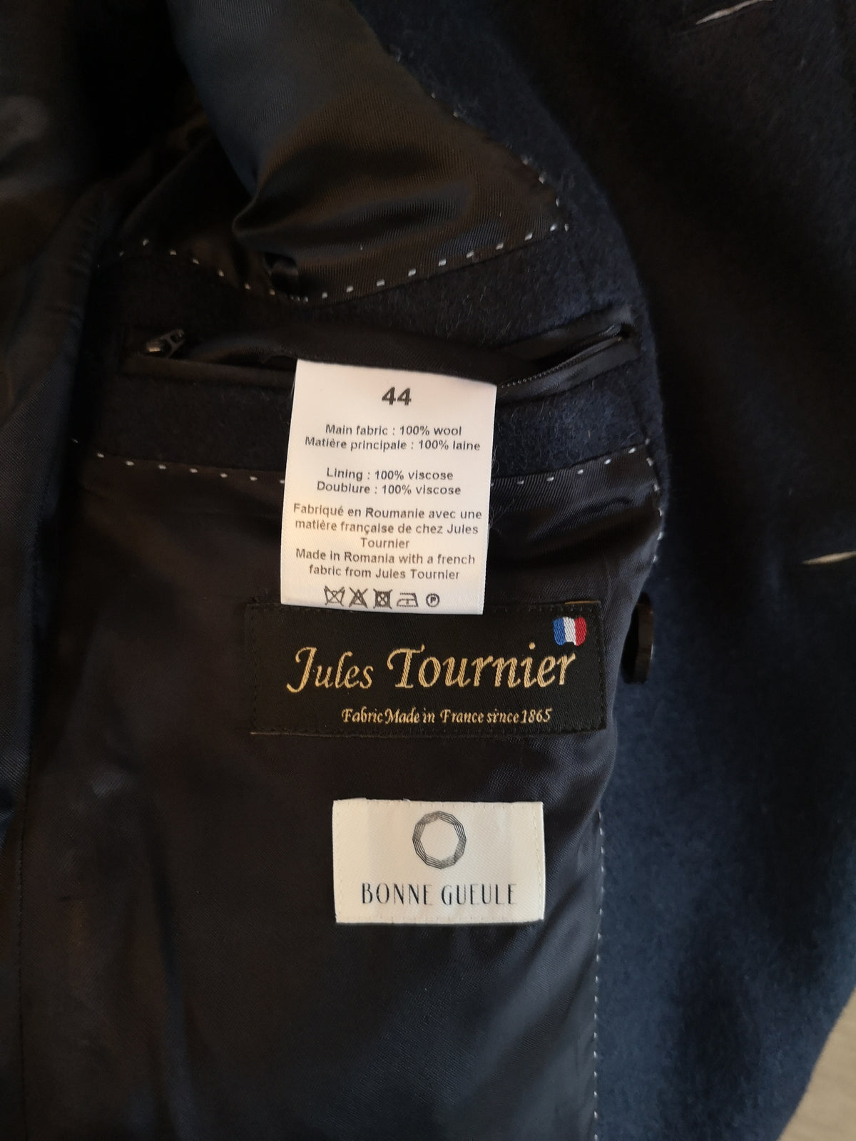 Manteau Gall bleu