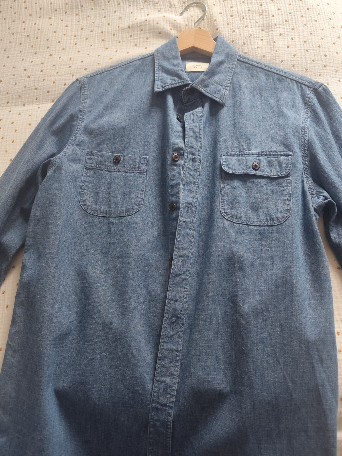 Chemise Odaiba bleu